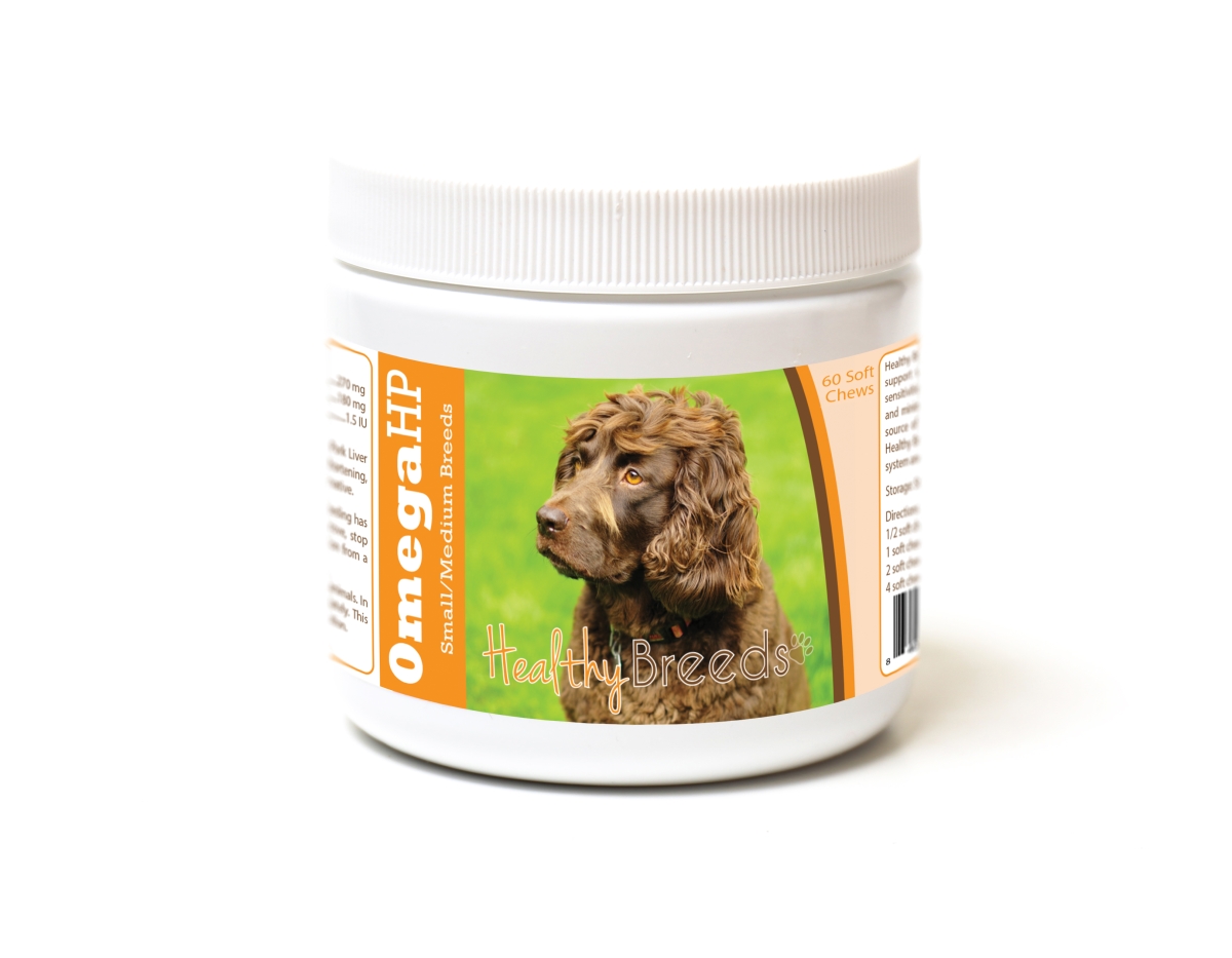 Picture of Healthy Breeds 840235186762 Boykin Spaniel Omega HP Fatty Acid Skin & Coat Support Soft Chews