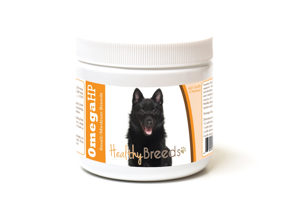 Picture of Healthy Breeds 840235186823 Schipperke Omega HP Fatty Acid Skin & Coat Support Soft Chews