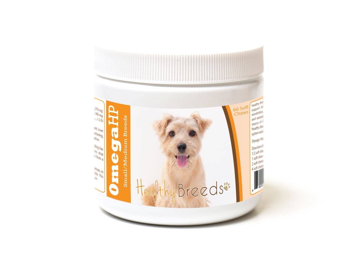 Picture of Healthy Breeds 840235186854 Norfolk Terrier Omega HP Fatty Acid Skin & Coat Support Soft Chews