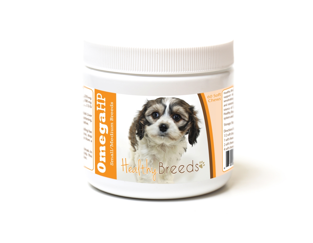 Picture of Healthy Breeds 840235186922 Cavachon Omega HP Fatty Acid Skin & Coat Support Soft Chews