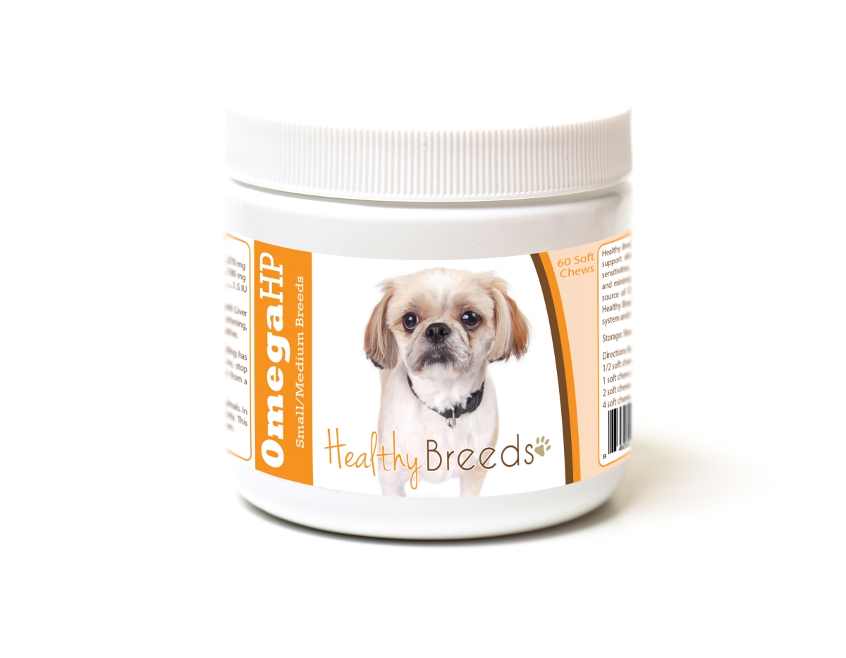 Picture of Healthy Breeds 840235186953 Peekapoo Omega HP Fatty Acid Skin & Coat Support Soft Chews