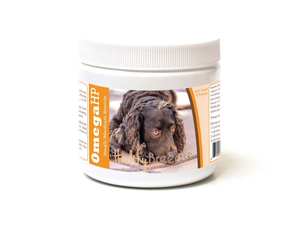 Picture of Healthy Breeds 840235186960 American Water Spaniel Omega HP Fatty Acid Skin & Coat Support Soft Chews