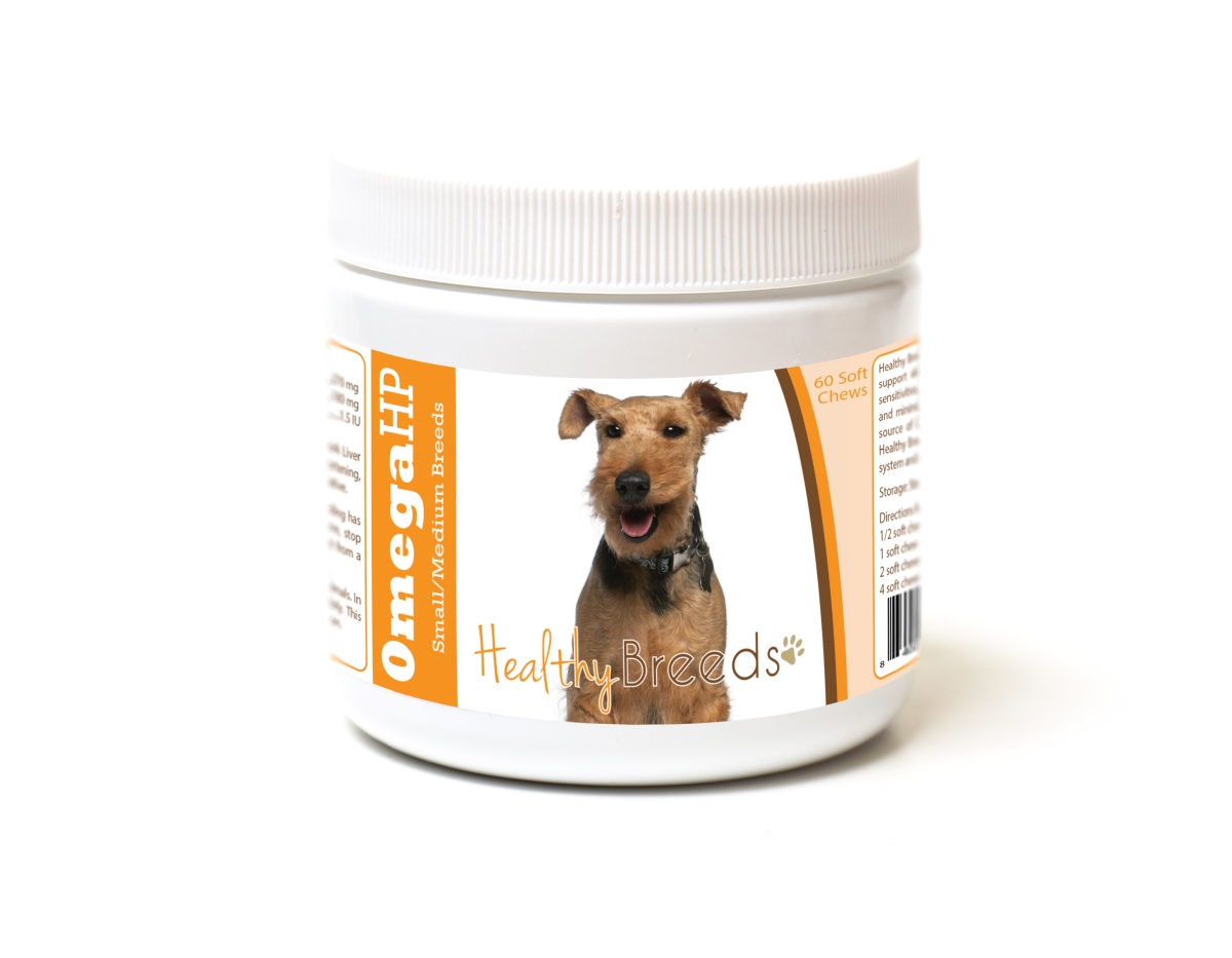 Picture of Healthy Breeds 840235186984 Welsh Terrier Omega HP Fatty Acid Skin & Coat Support Soft Chews