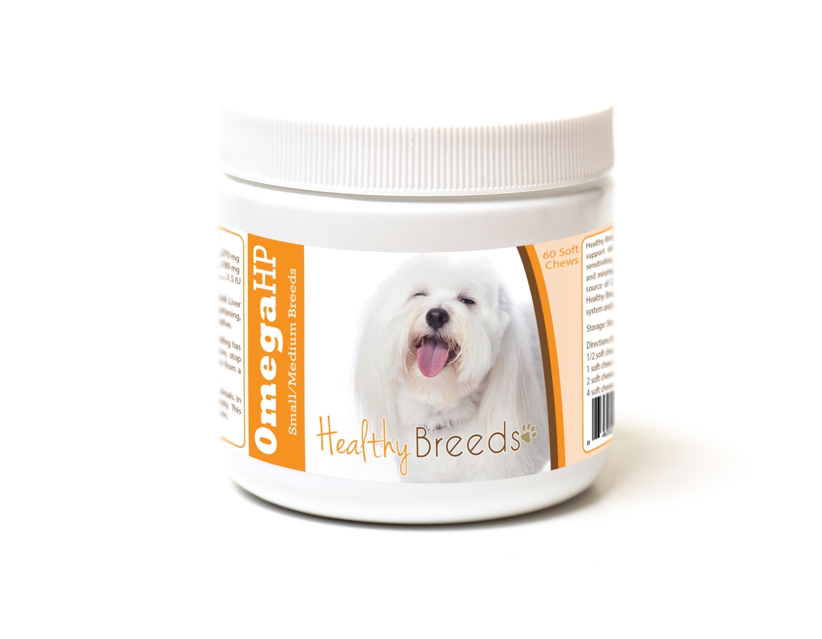Picture of Healthy Breeds 840235186991 Coton de Tulear Omega HP Fatty Acid Skin & Coat Support Soft Chews