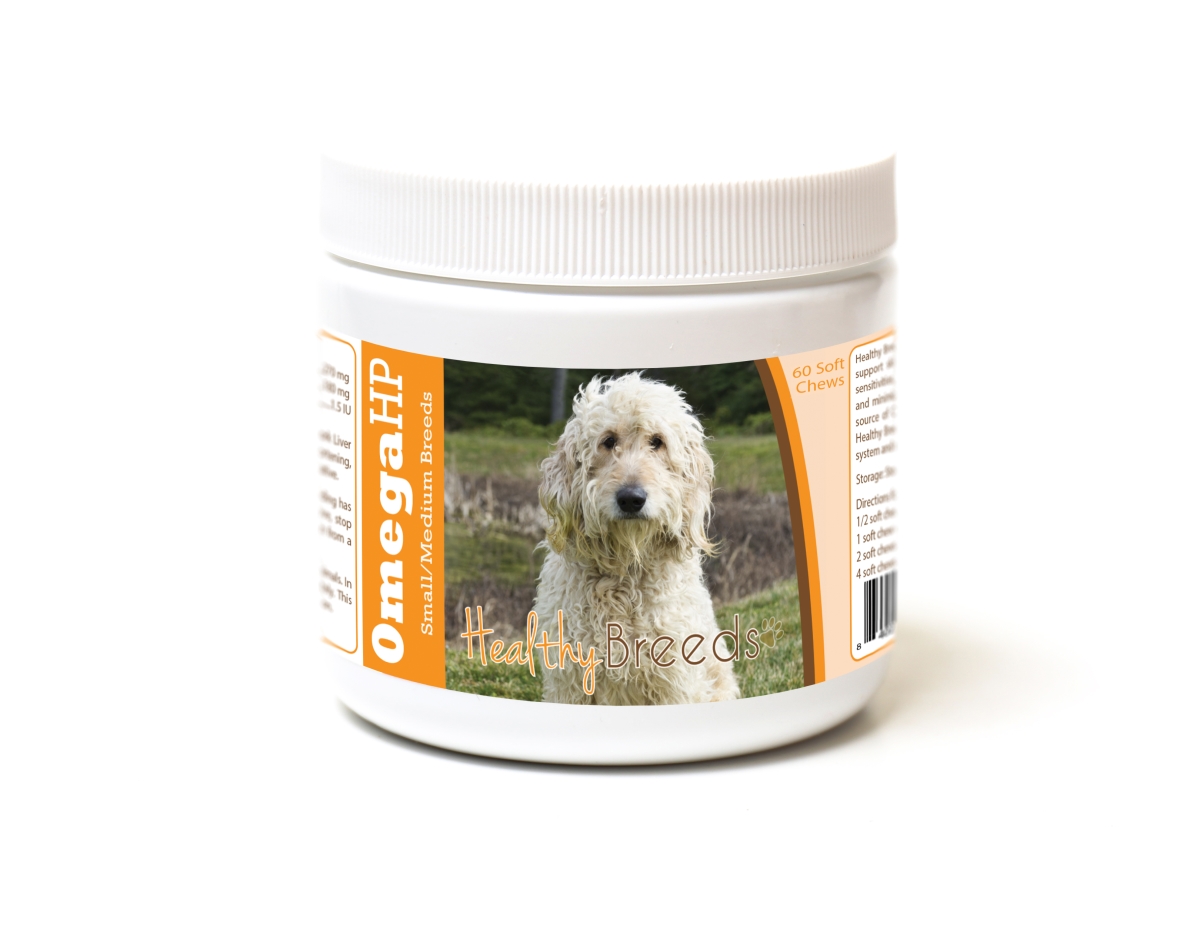 Picture of Healthy Breeds 840235187035 Goldendoodle Omega HP Fatty Acid Skin & Coat Support Soft Chews