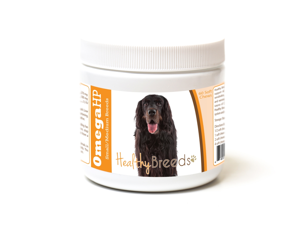 Picture of Healthy Breeds 840235187059 Gordon Setter Omega HP Fatty Acid Skin & Coat Support Soft Chews
