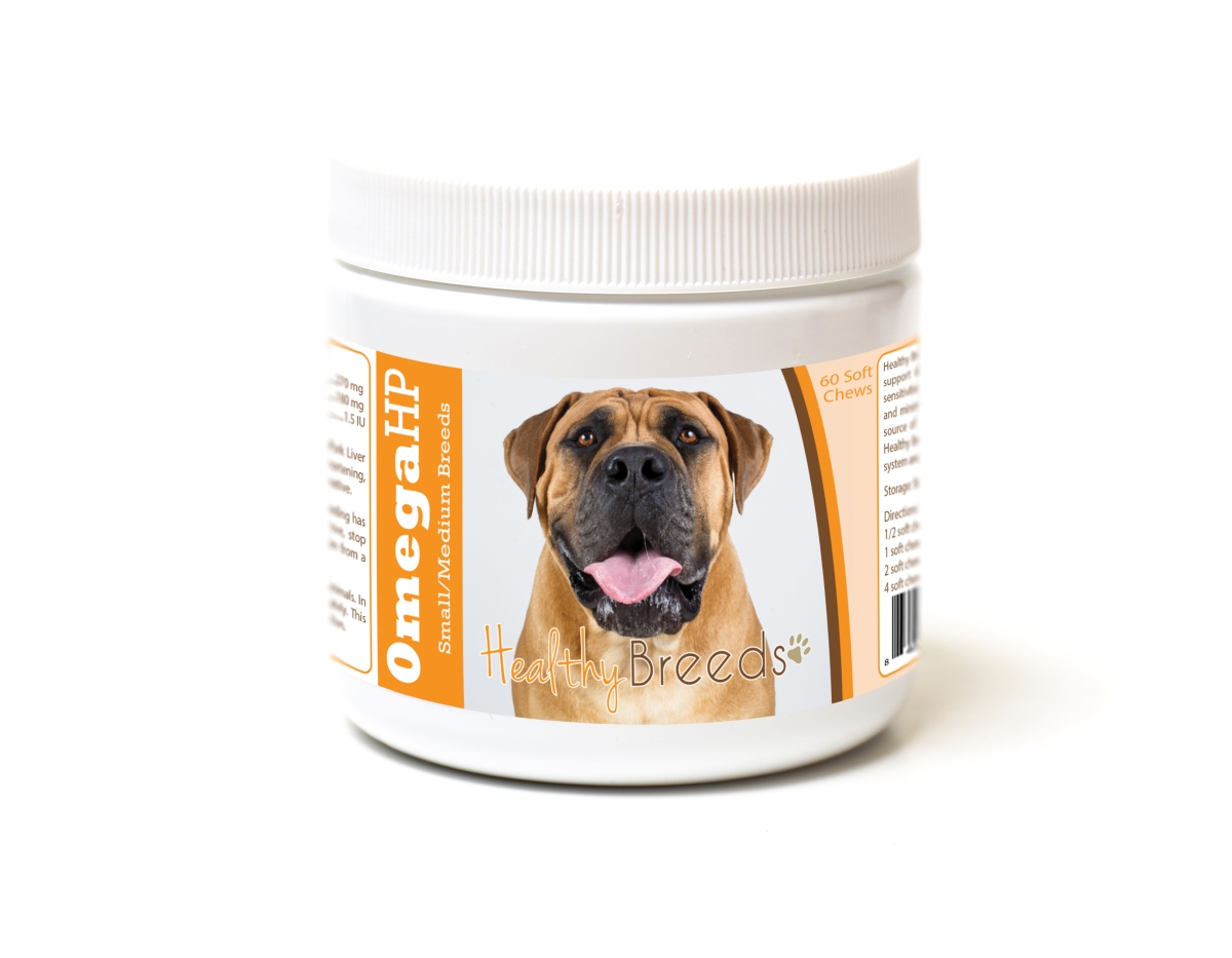 Picture of Healthy Breeds 840235187066 Boerboel Omega HP Fatty Acid Skin & Coat Support Soft Chews