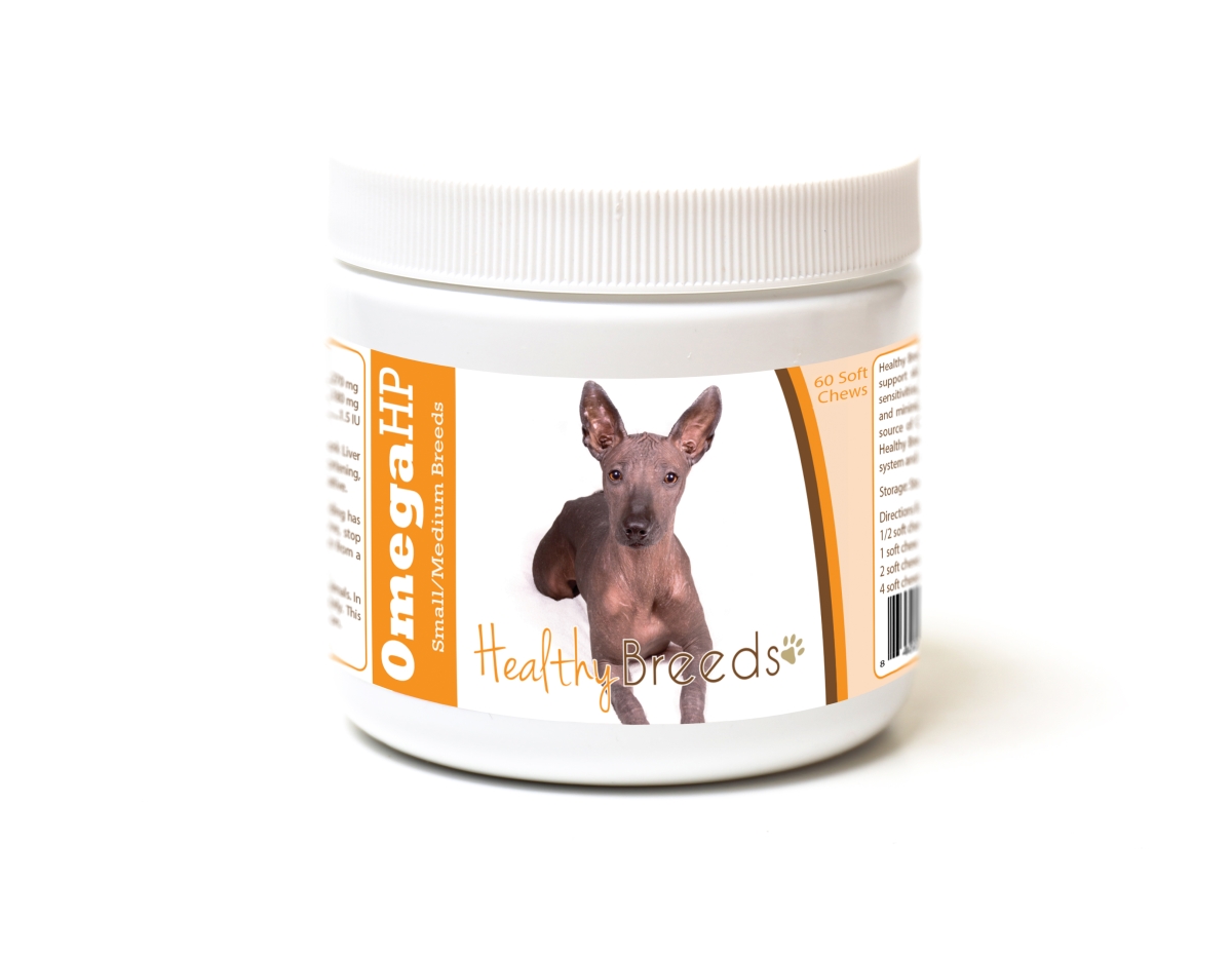 Picture of Healthy Breeds 840235187103 Xoloitzcuintli Omega HP Fatty Acid Skin & Coat Support Soft Chews