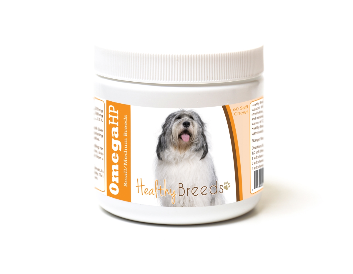 Picture of Healthy Breeds 840235187134 Polish Lowland Sheepdog Omega HP Fatty Acid Skin & Coat Support Soft Chews