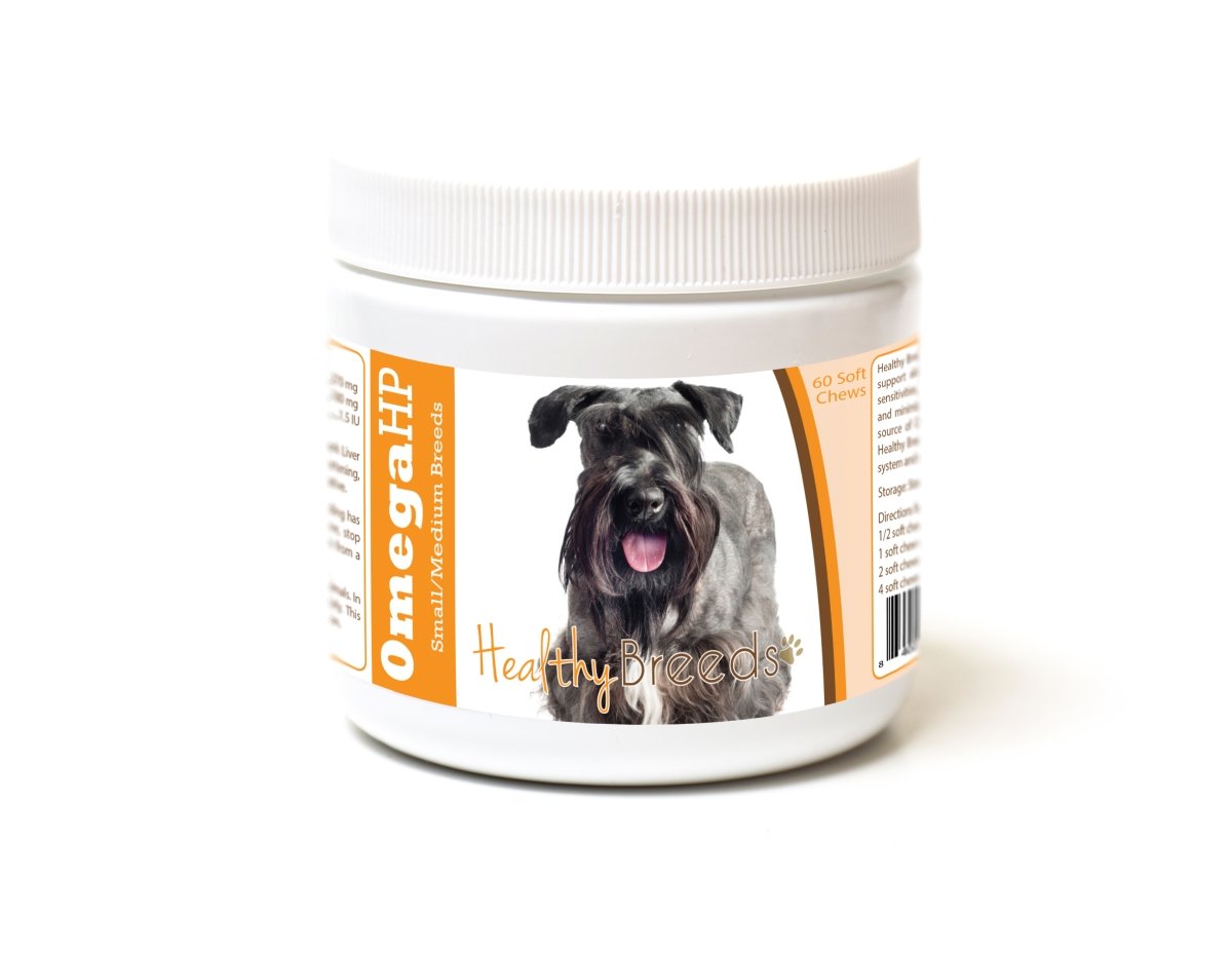 Picture of Healthy Breeds 840235187189 Cesky Terrier Omega HP Fatty Acid Skin & Coat Support Soft Chews