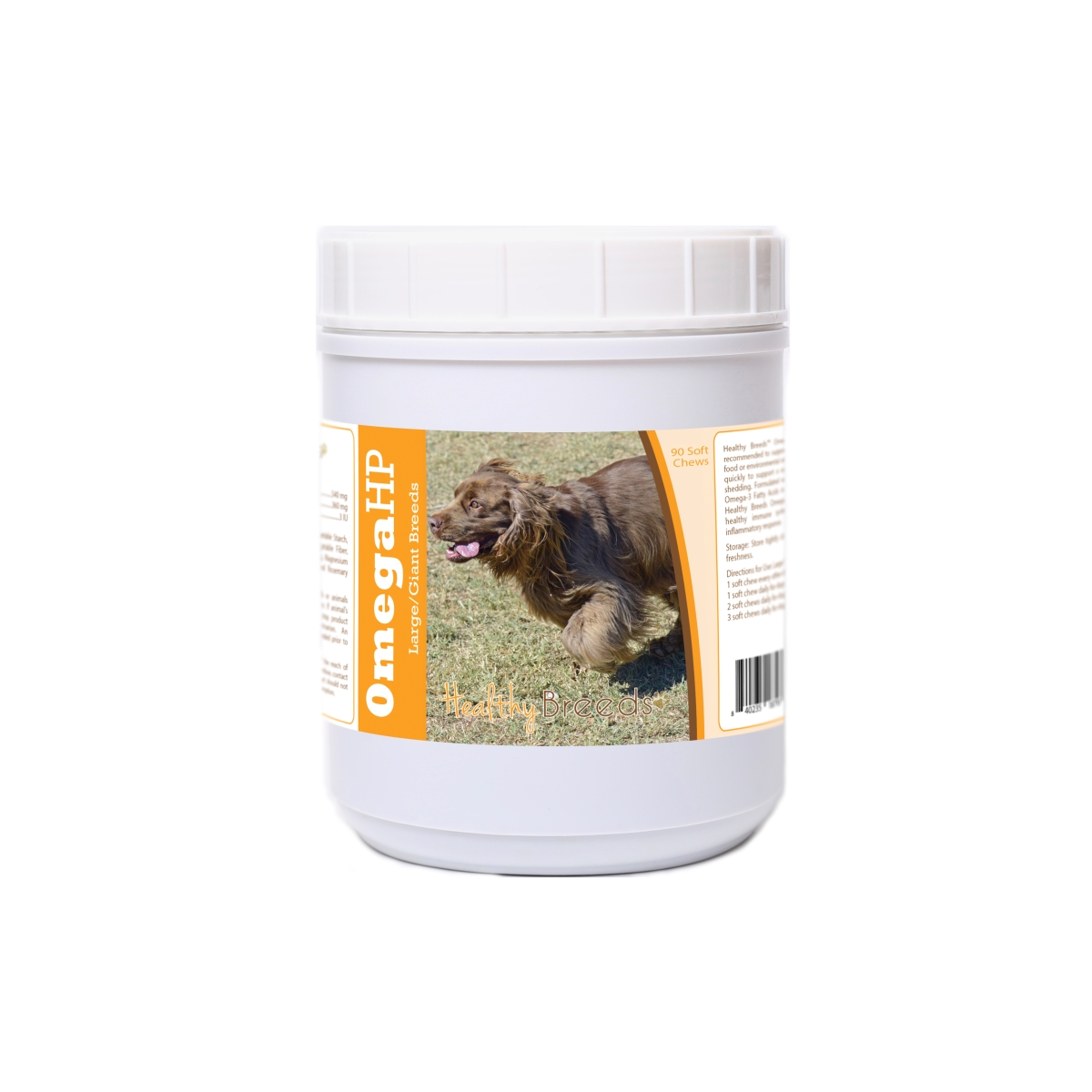 840235187936 Sussex Spaniel Omega HP Fatty Acid Skin & Coat Support Soft Chews