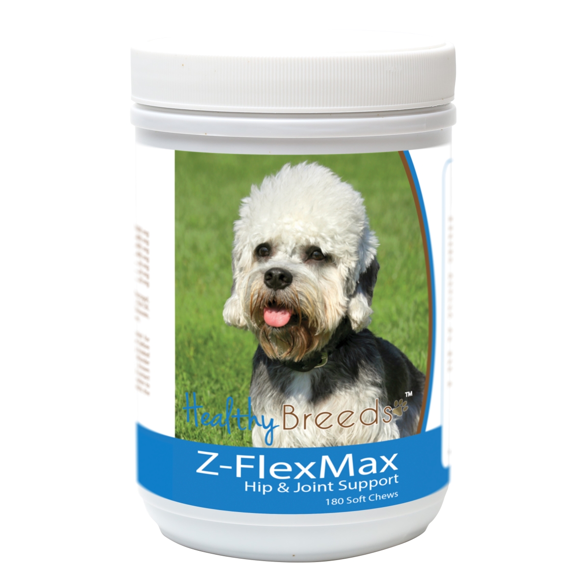 Picture of Healthy Breeds 840235188162 Dandie Dinmont Terrier Z-Flex Max Dog Hip & Joint Support