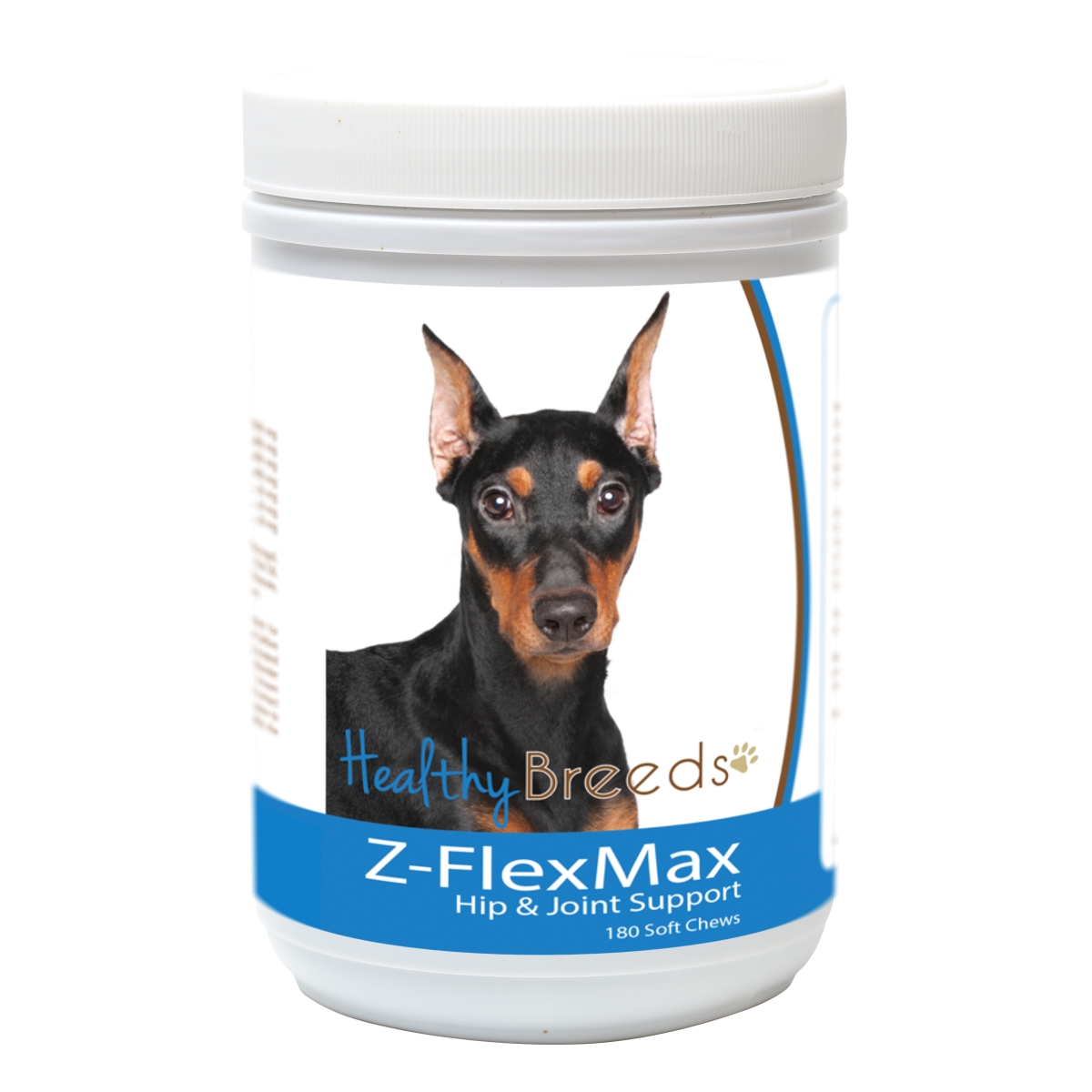 Picture of Healthy Breeds 840235188223 German Pinscher Z-Flex Max Dog Hip & Joint Support