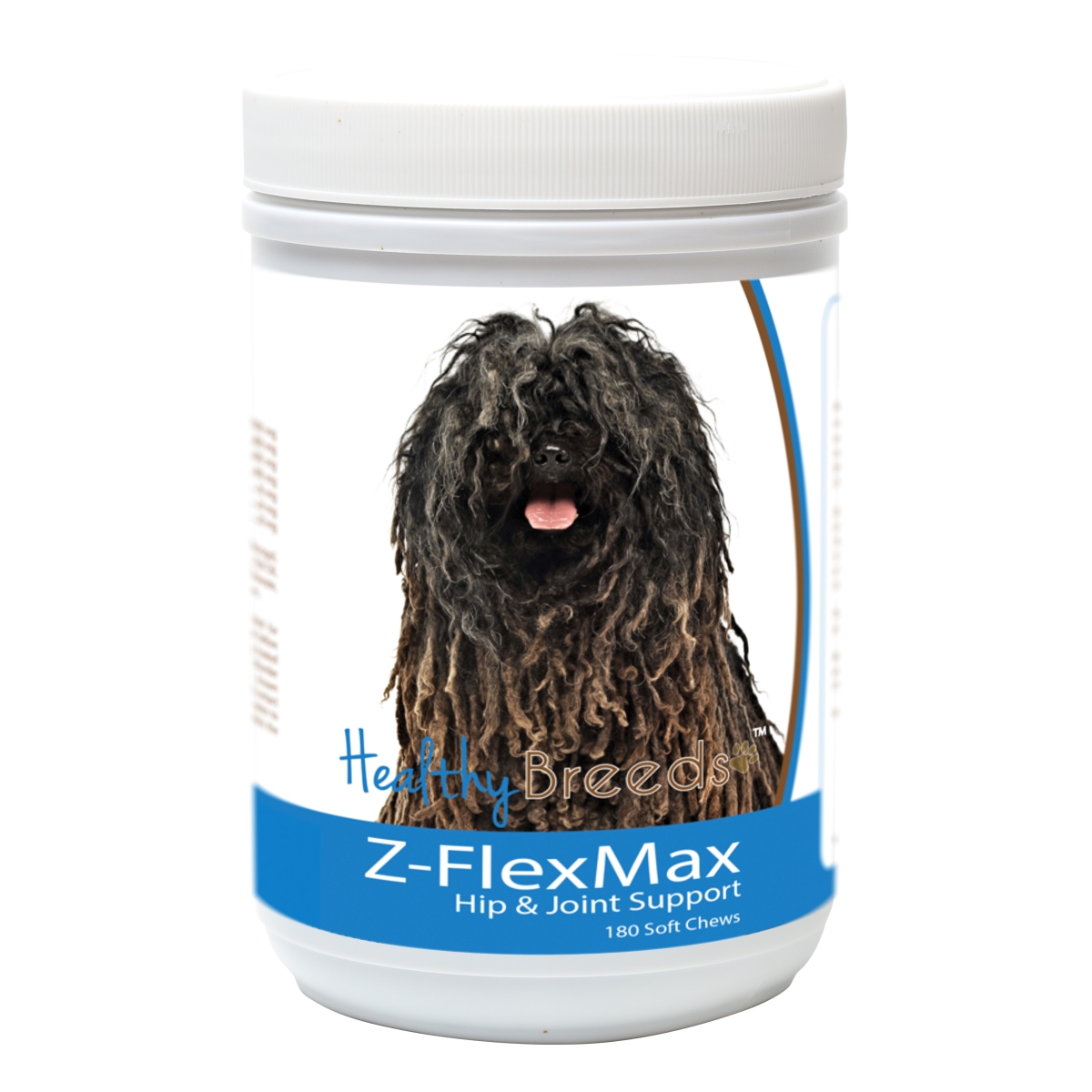Picture of Healthy Breeds 840235188247 Pulik Z-Flex Max Dog Hip & Joint Support