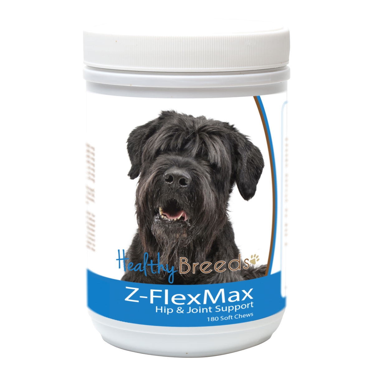 Picture of Healthy Breeds 840235188346 Black Russian Terrier Z-Flex Max Dog Hip & Joint Support