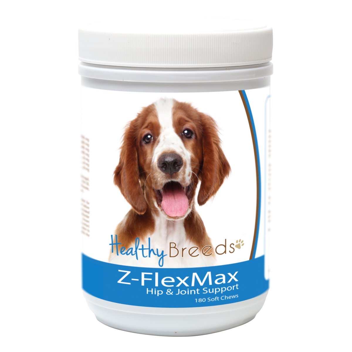 Picture of Healthy Breeds 840235188483 Welsh Springer Spaniel Z-Flex Max Dog Hip & Joint Support