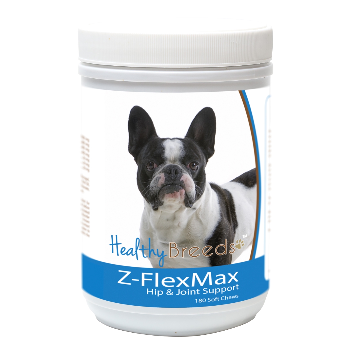 Picture of Healthy Breeds 840235188599 French Bulldog Z-Flex Max Dog Hip & Joint Support