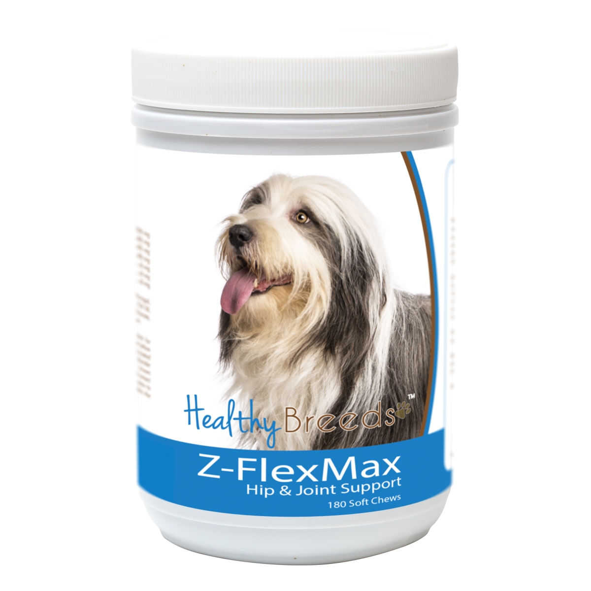 Picture of Healthy Breeds 840235188629 Bearded Collie Z-Flex Max Dog Hip & Joint Support