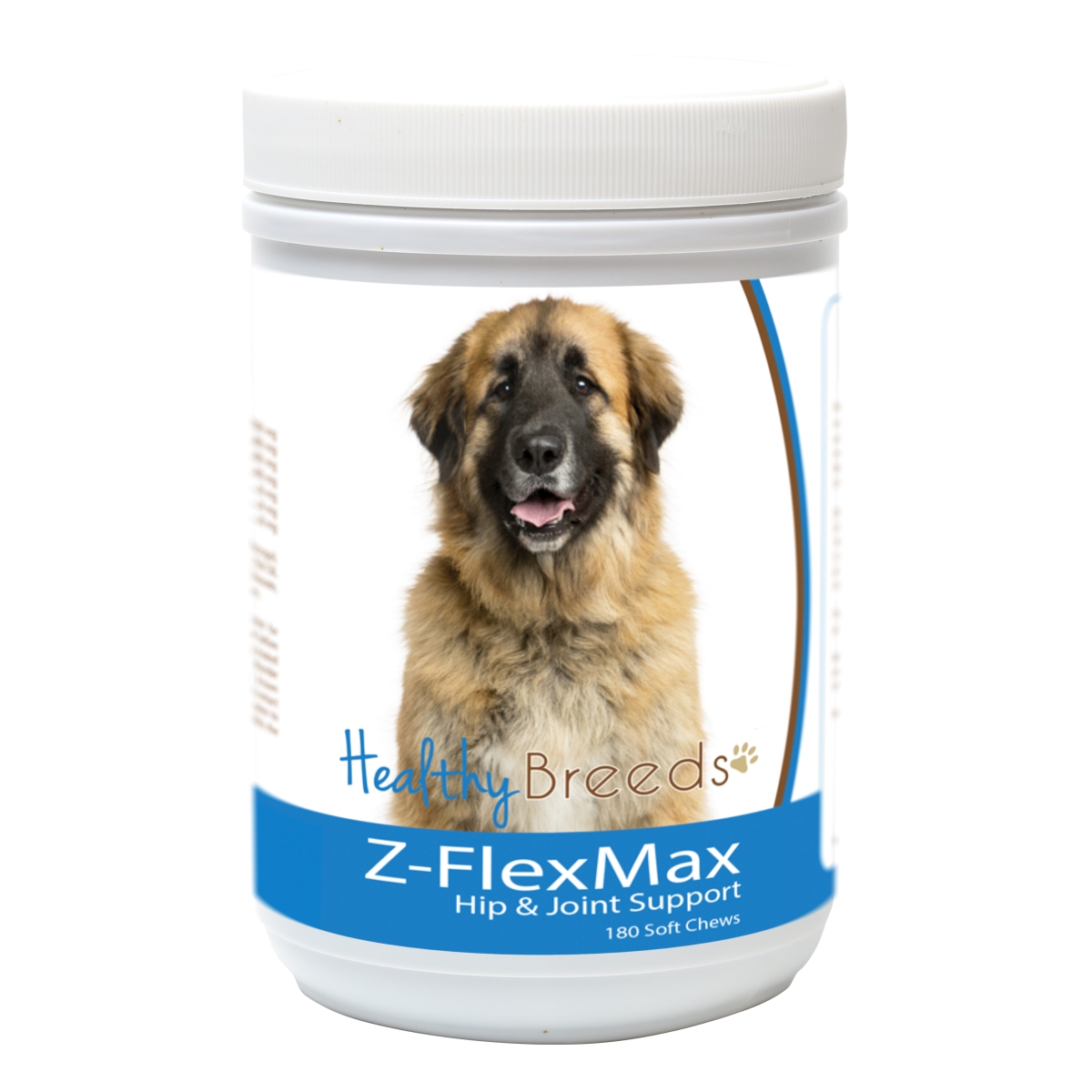 Picture of Healthy Breeds 840235188681 LeonBerger Z-Flex Max Dog Hip & Joint Support