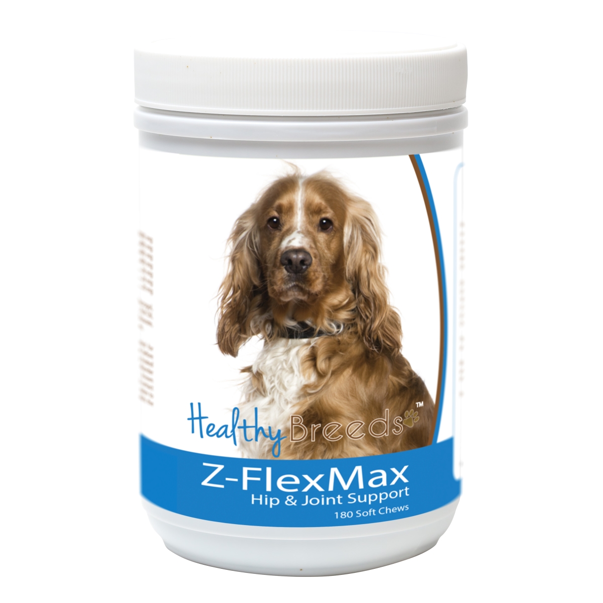 Picture of Healthy Breeds 840235188711 English Cocker Spaniel Z-Flex Max Dog Hip & Joint Support