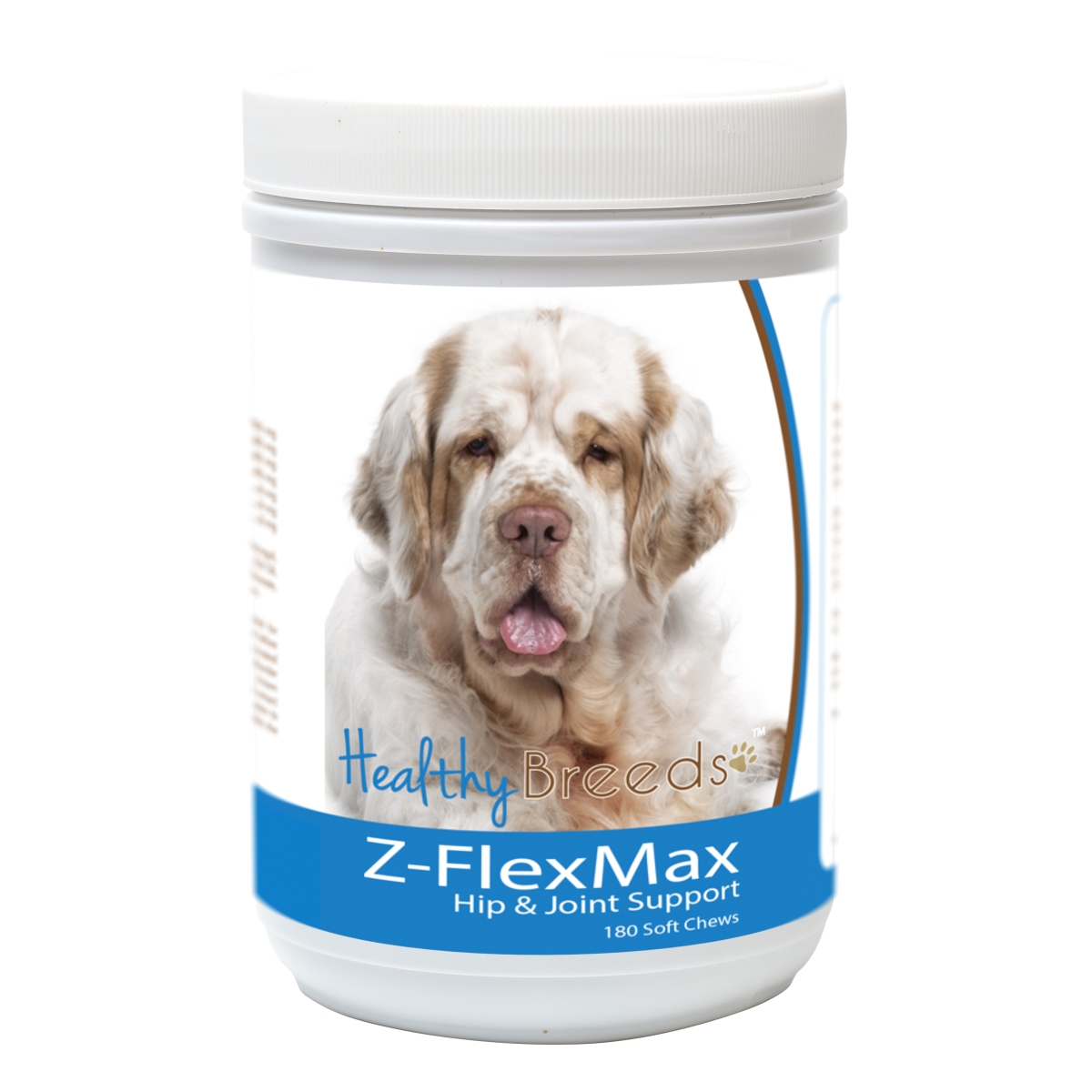 Picture of Healthy Breeds 840235188841 Clumber Spaniel Z-Flex Max Dog Hip & Joint Support