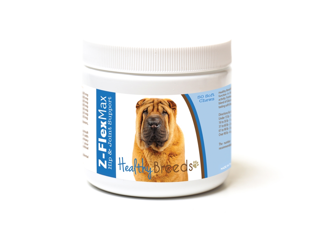 840235189053 Chinese Shar Pei Z-Flex Max Hip & Joint Soft Chews