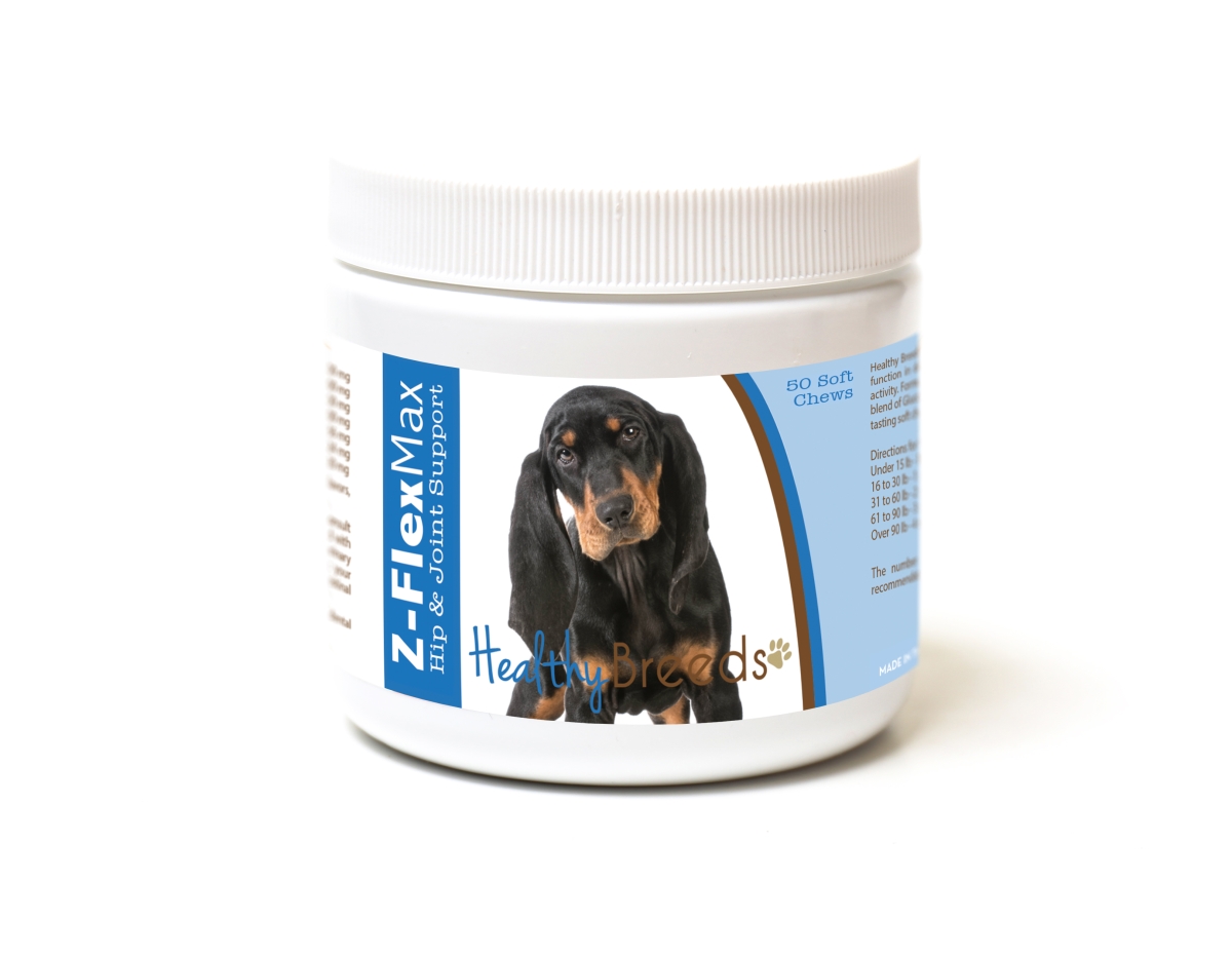 840235189077 Black & Tan Coonhound Z-Flex Max Hip & Joint Soft Chews