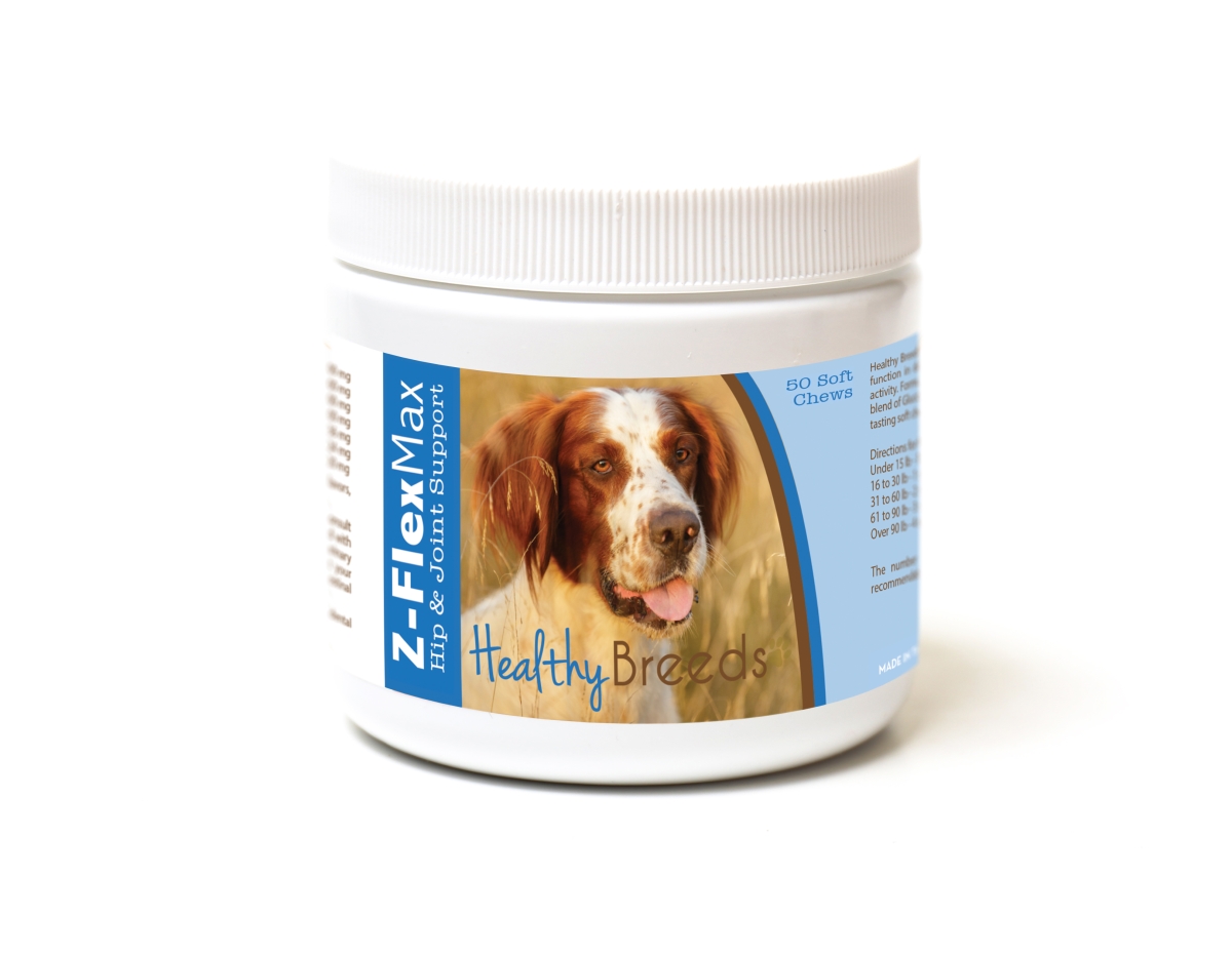 840235189145 Irish Red & White Setter Z-Flex Max Hip & Joint Soft Chews