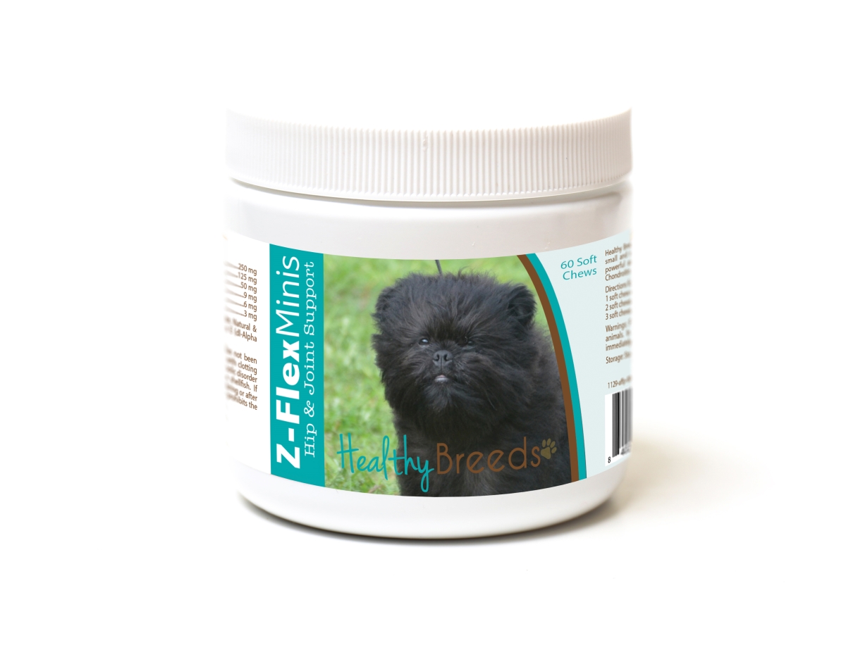 Picture of Healthy Breeds 840235189695 Affenpinscher Z-Flex Minis Hip & Joint Support Soft Chews