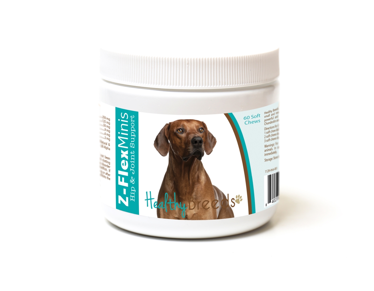 Picture of Healthy Breeds 840235189770 Rhodesian Ridgeback Z-Flex Minis Hip & Joint Support Soft Chews