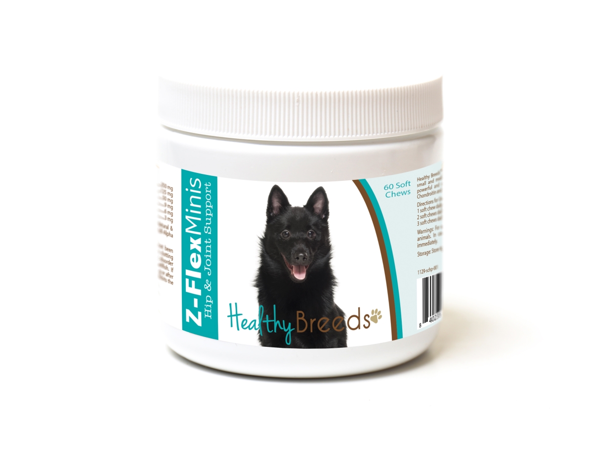 Picture of Healthy Breeds 840235189824 Schipperke Z-Flex Minis Hip & Joint Support Soft Chews