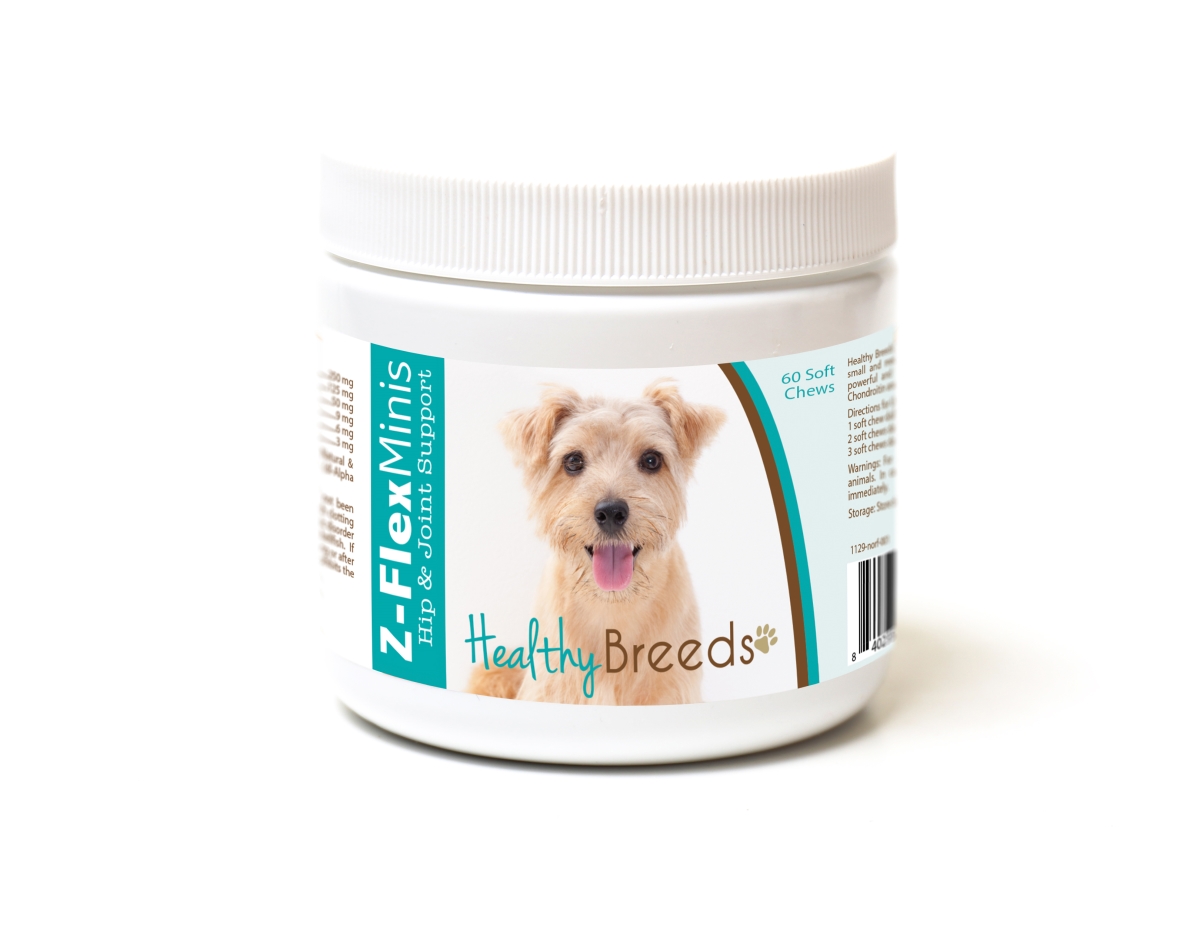 Picture of Healthy Breeds 840235189855 Norfolk Terrier Z-Flex Minis Hip & Joint Support Soft Chews