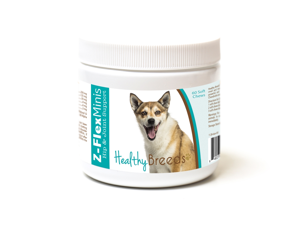 Picture of Healthy Breeds 840235189886 Norwegian Lundehund Z-Flex Minis Hip & Joint Support Soft Chews