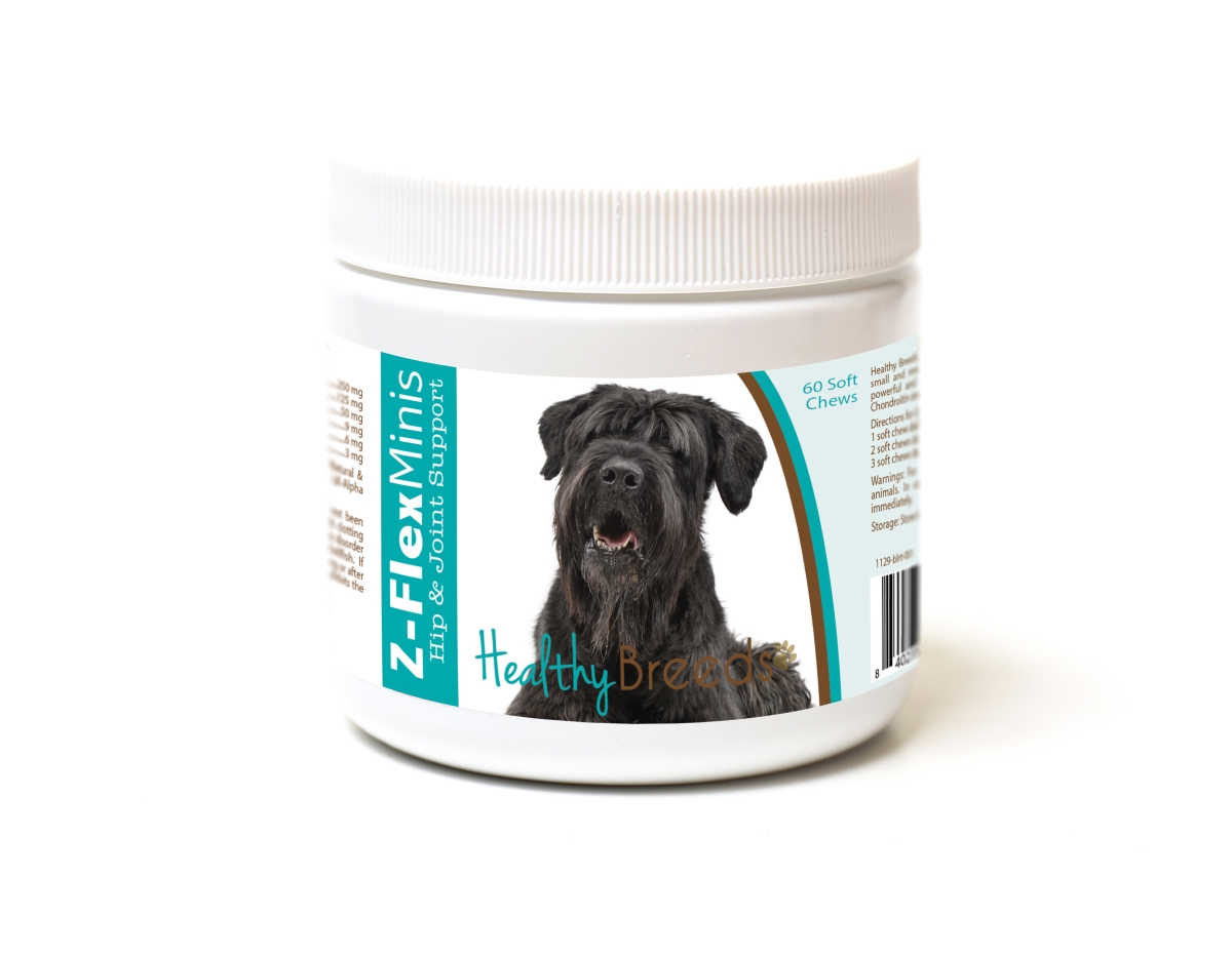 Picture of Healthy Breeds 840235189923 Black Russian Terrier Z-Flex Minis Hip & Joint Support Soft Chews