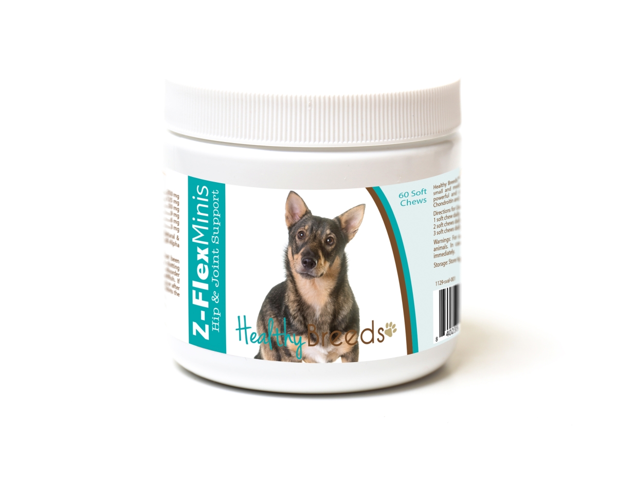 Picture of Healthy Breeds 840235189930 Swedish Vallhund Z-Flex Minis Hip & Joint Support Soft Chews