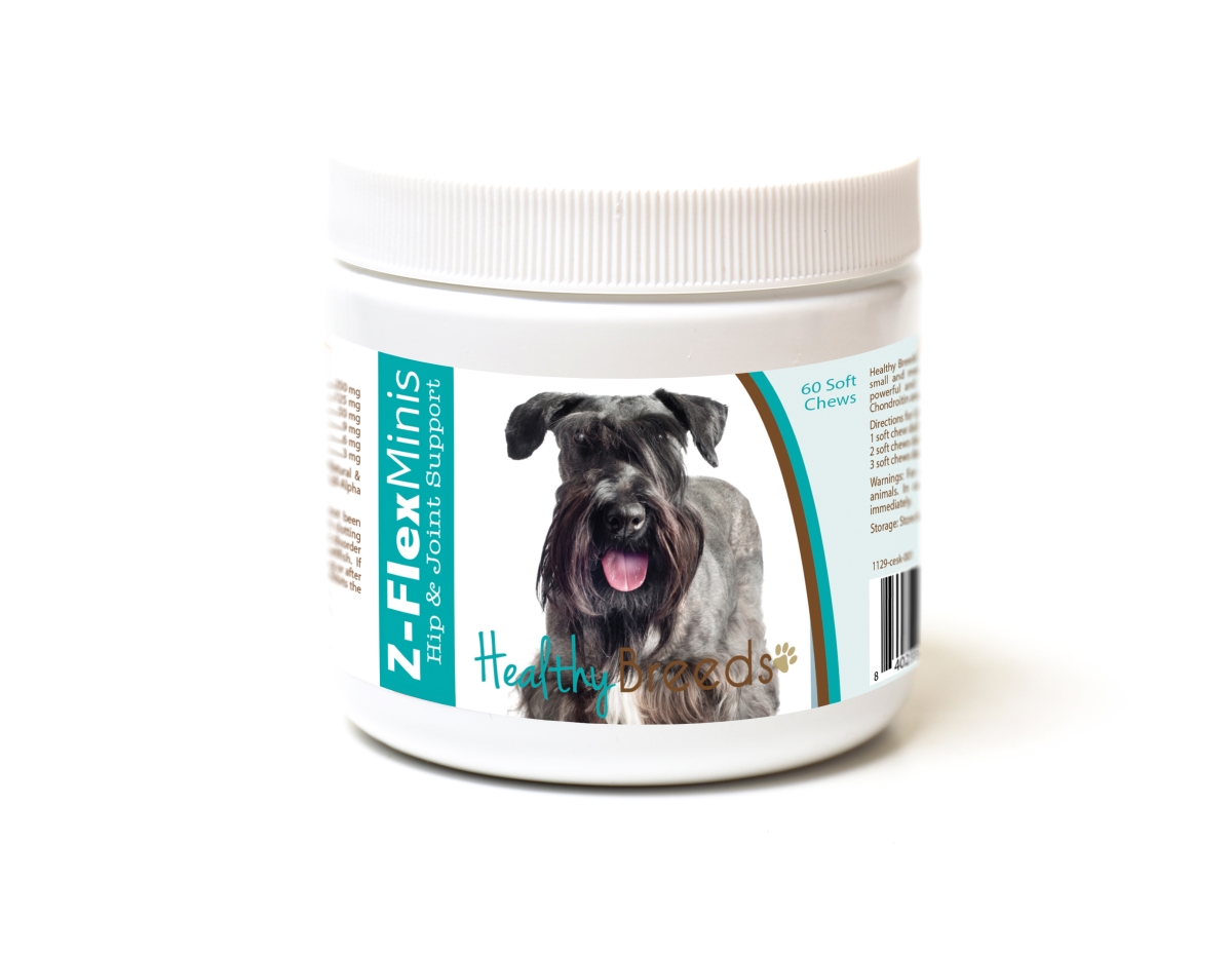 Picture of Healthy Breeds 840235190110 Cesky Terrier Z-Flex Minis Hip & Joint Support Soft Chews