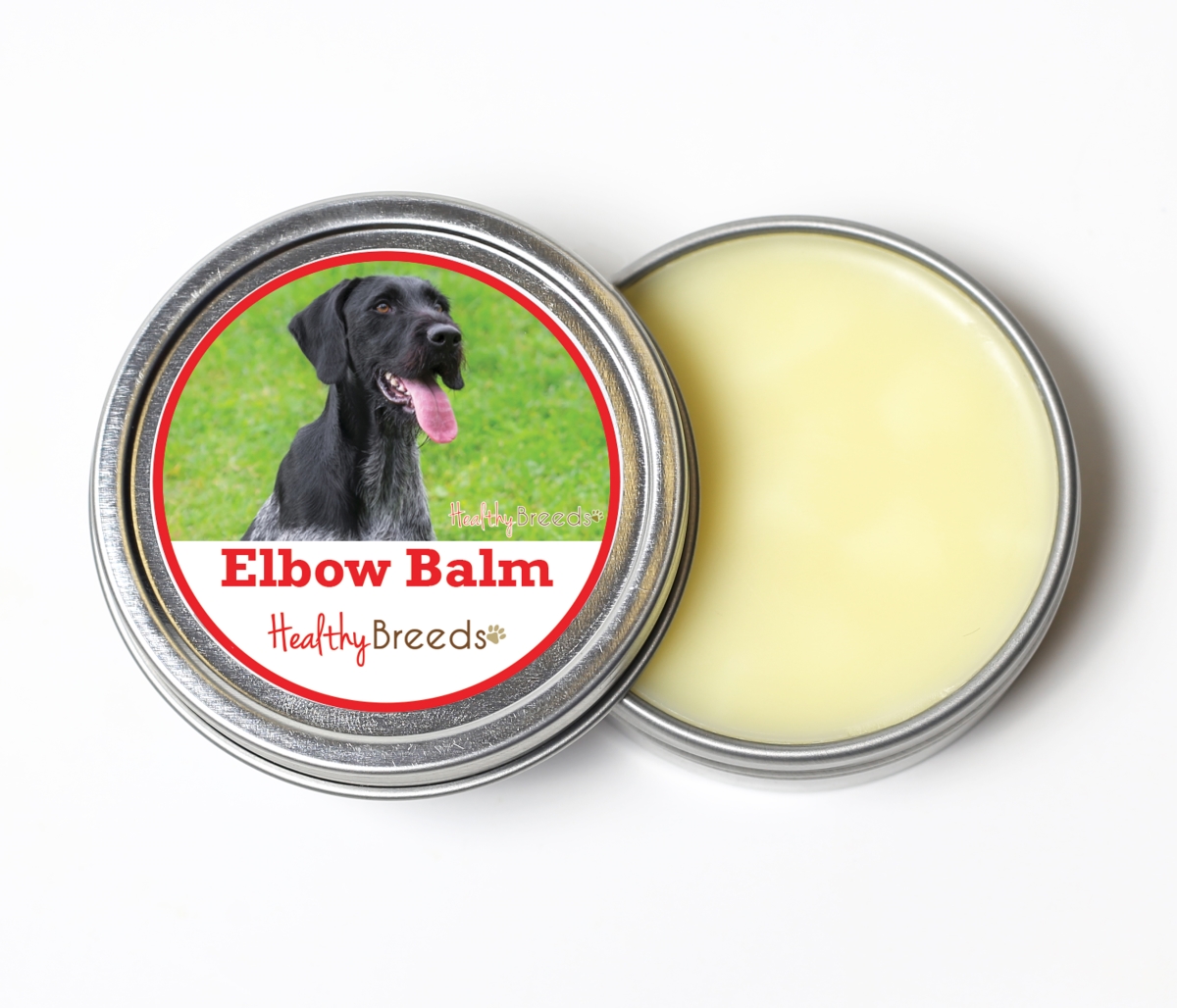 840235195016 2 oz German Wirehaired Pointer Dog Elbow Balm