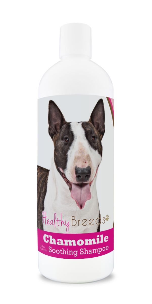 Picture of Healthy Breeds 192959000146 8 oz Miniature Bull Terrier Chamomile Soothing Dog Shampoo