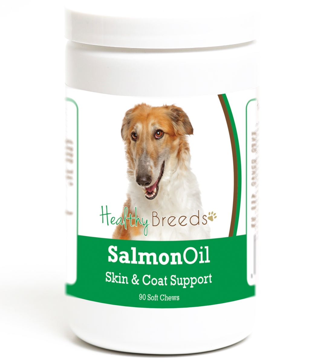 192959016185 Bearded Collie Salmon Oil Soft Chews - 90 Count