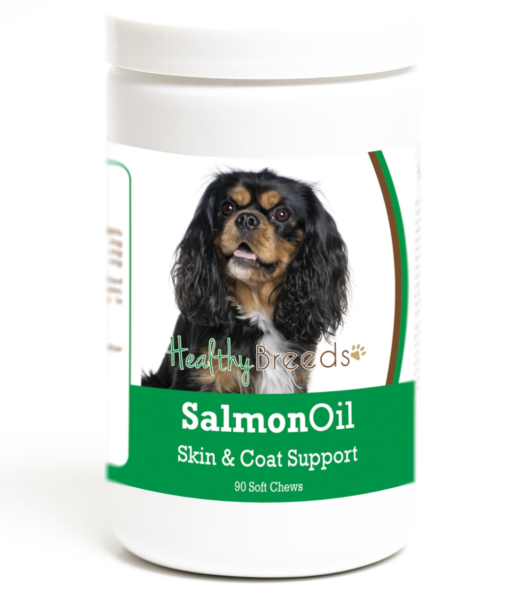 192959016451 Cavalier King Charles Spaniel Salmon Oil Soft Chews - 90 Count