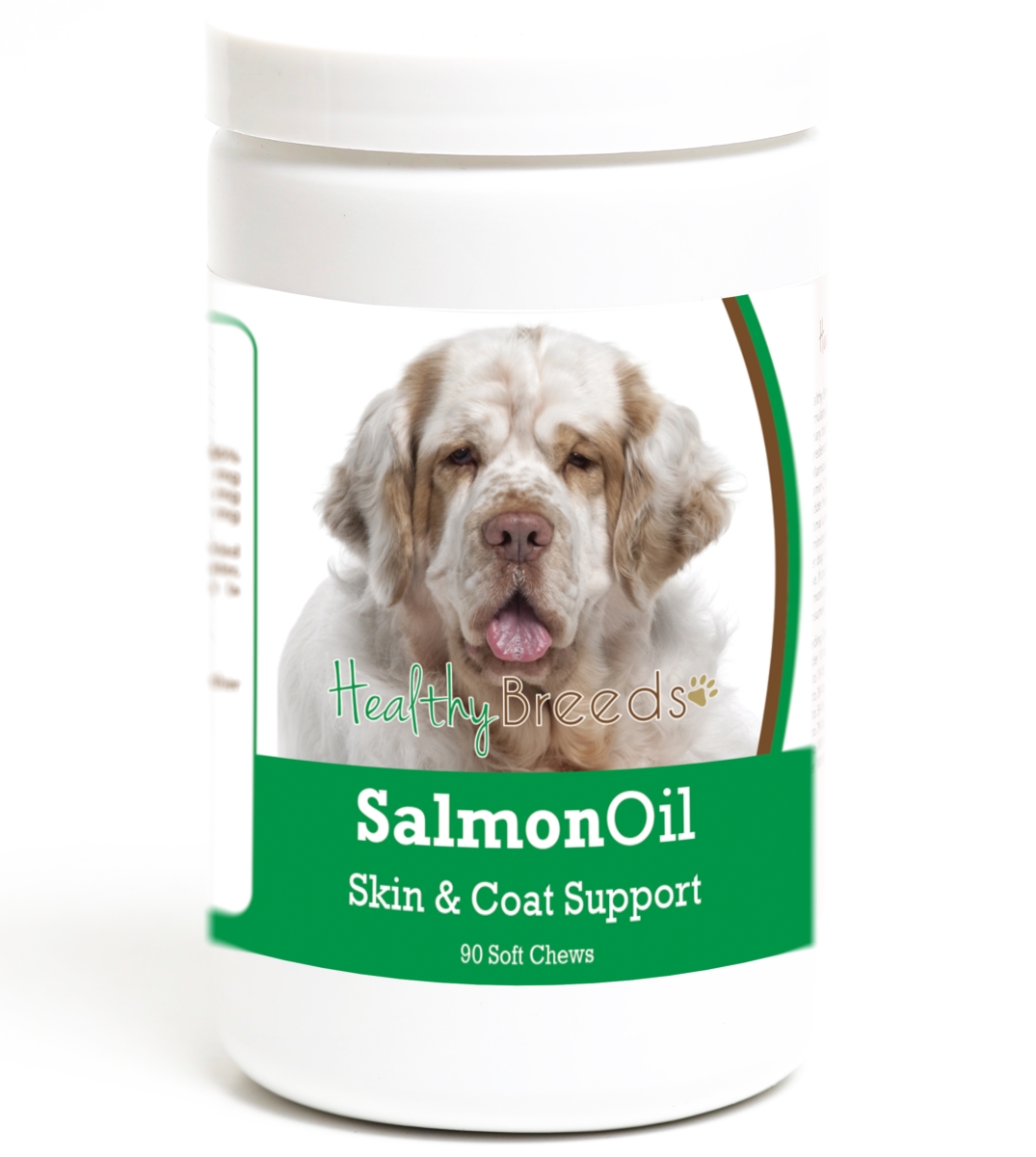 192959016550 Clumber Spaniel Salmon Oil Soft Chews - 90 Count