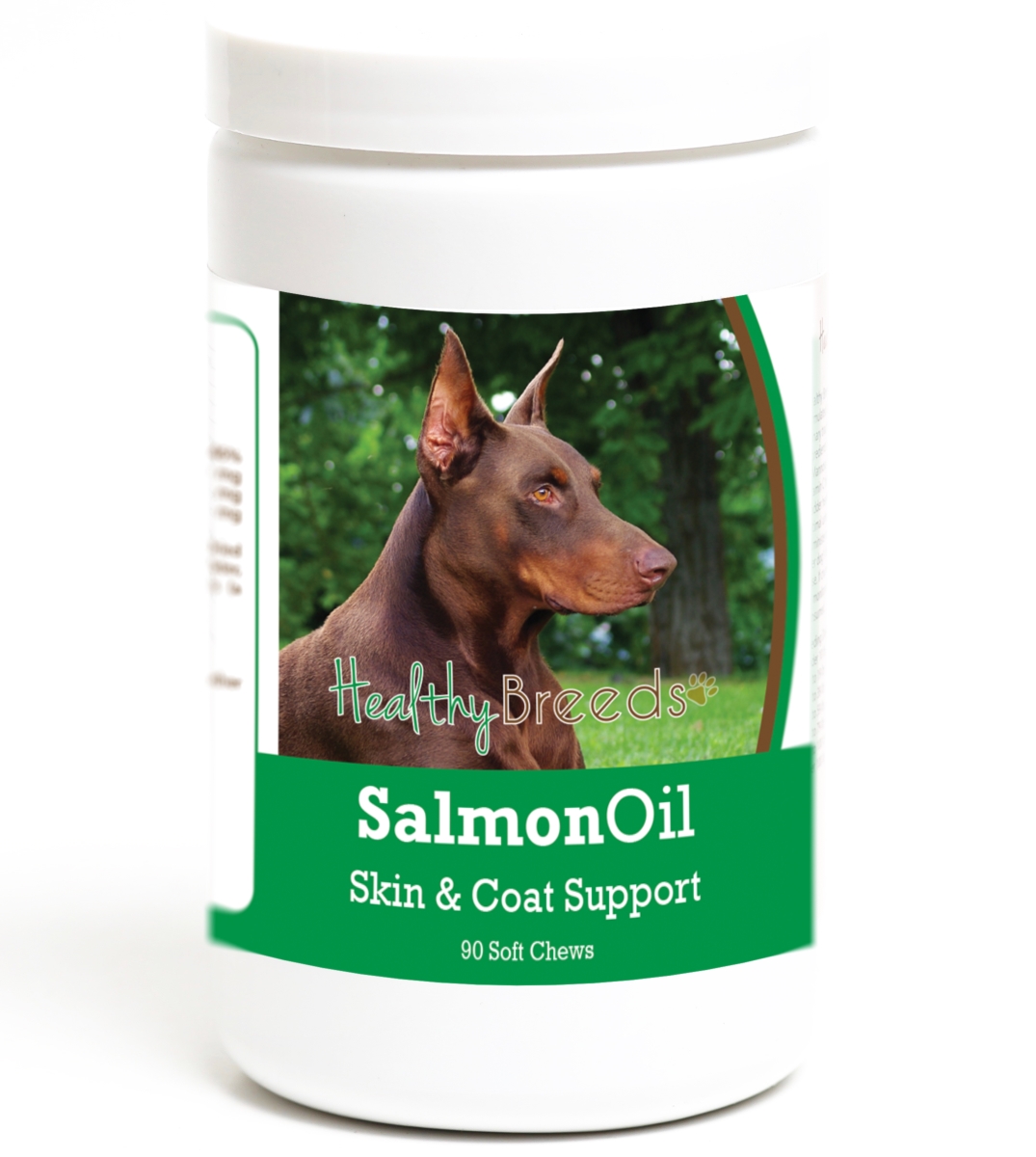 192959016727 Doberman Pinscher Salmon Oil Soft Chews - 90 Count