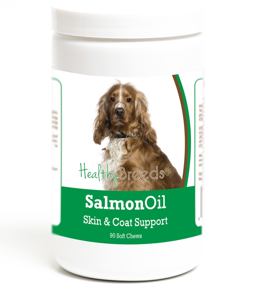 192959016734 English Cocker Spaniel Salmon Oil Soft Chews - 90 Count