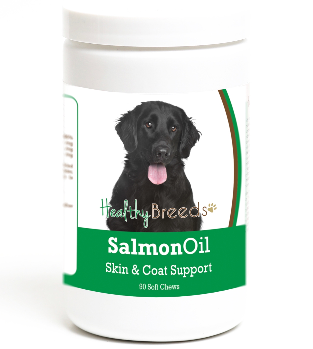 192959016840 Flat Coated Retriever Salmon Oil Soft Chews - 90 Count