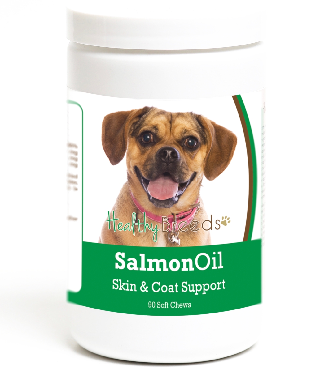192959017595 Puggle Salmon Oil Soft Chews - 90 Count