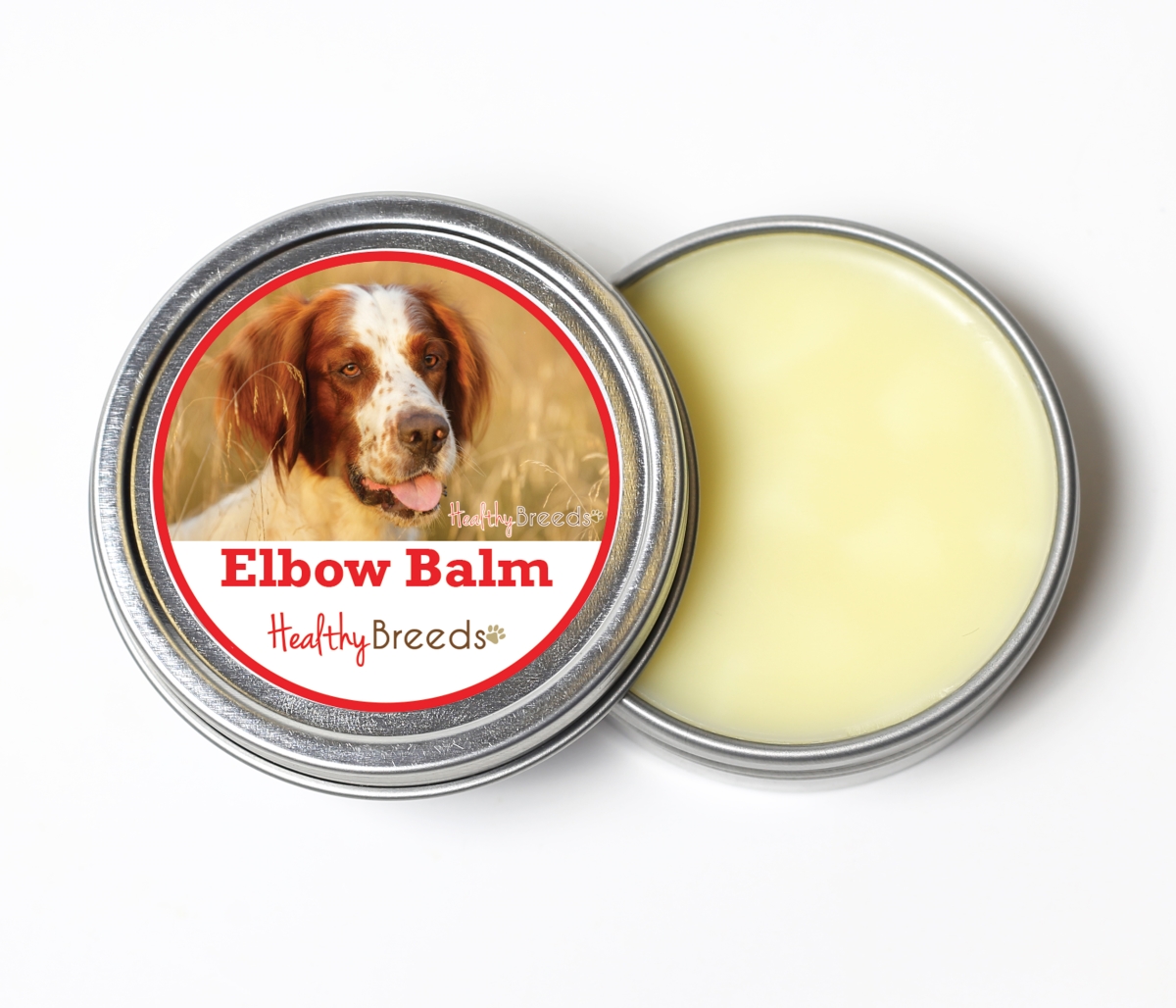 840235195443 2 oz Irish Red & White Setter Dog Elbow Balm