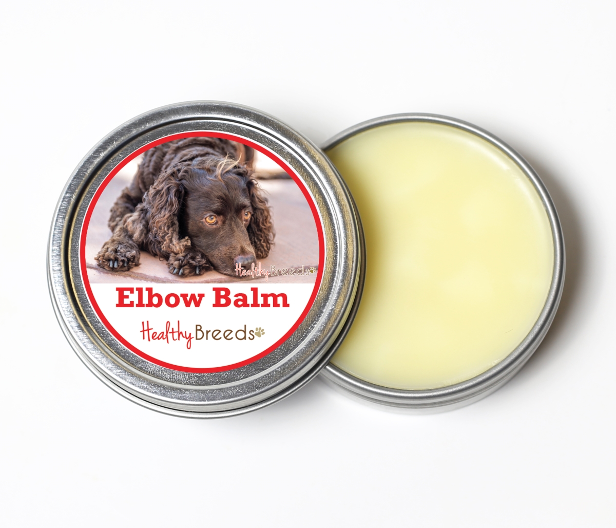 840235195597 2 oz American Water Spaniel Dog Elbow Balm