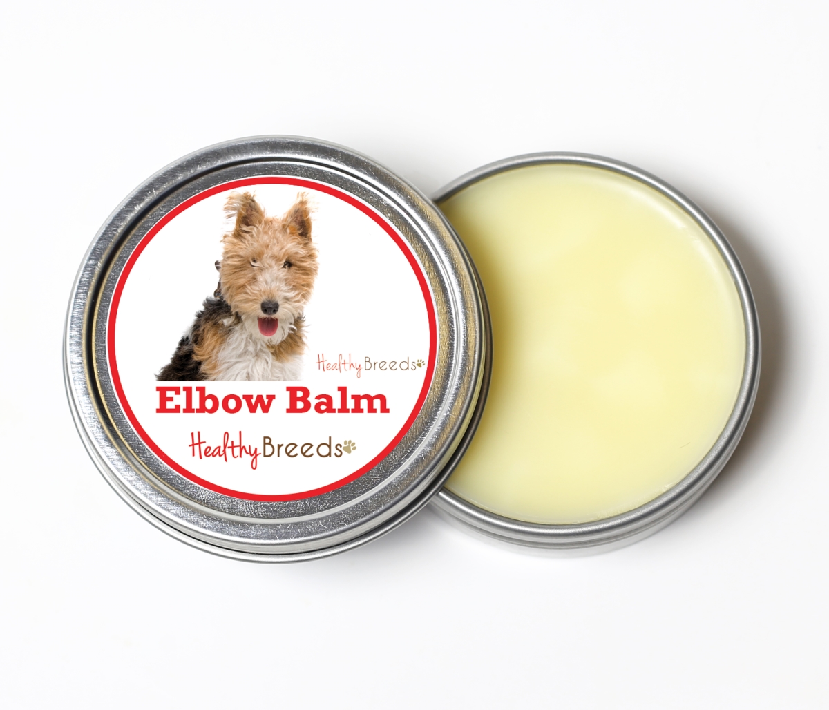 840235196310 2 oz Wire Fox Terrier Dog Elbow Balm