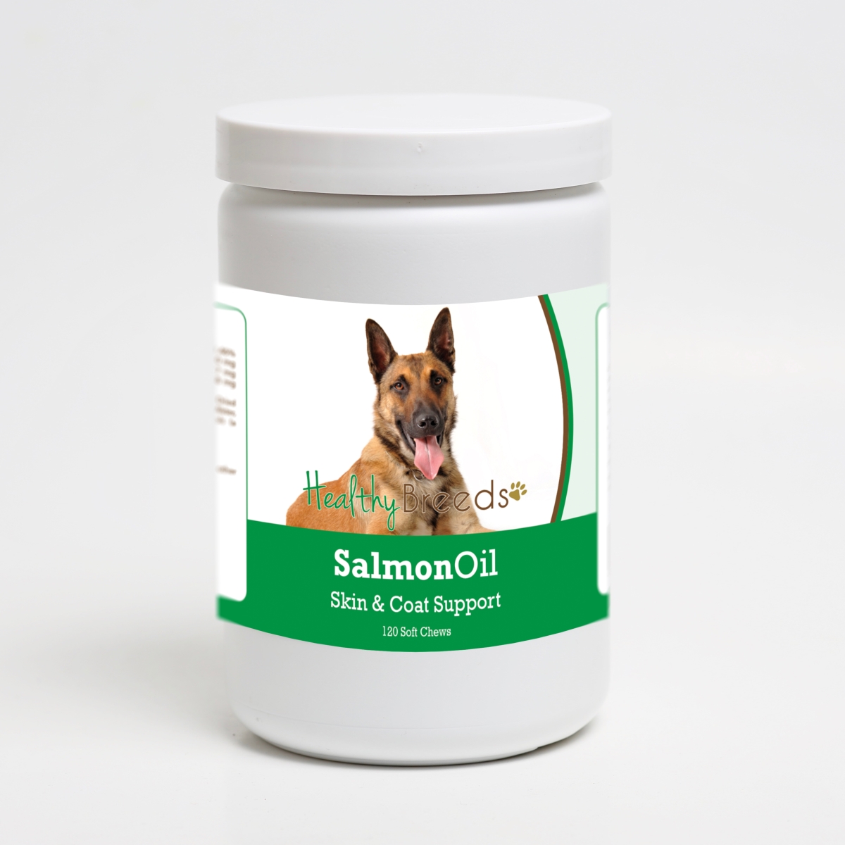 192959018370 Belgian Malinois Salmon Oil Soft Chews - 120 Count