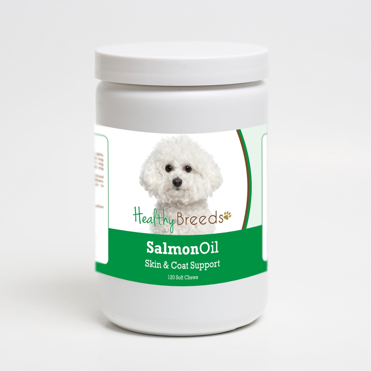 192959018417 Bichon Frise Salmon Oil Soft Chews - 120 Count